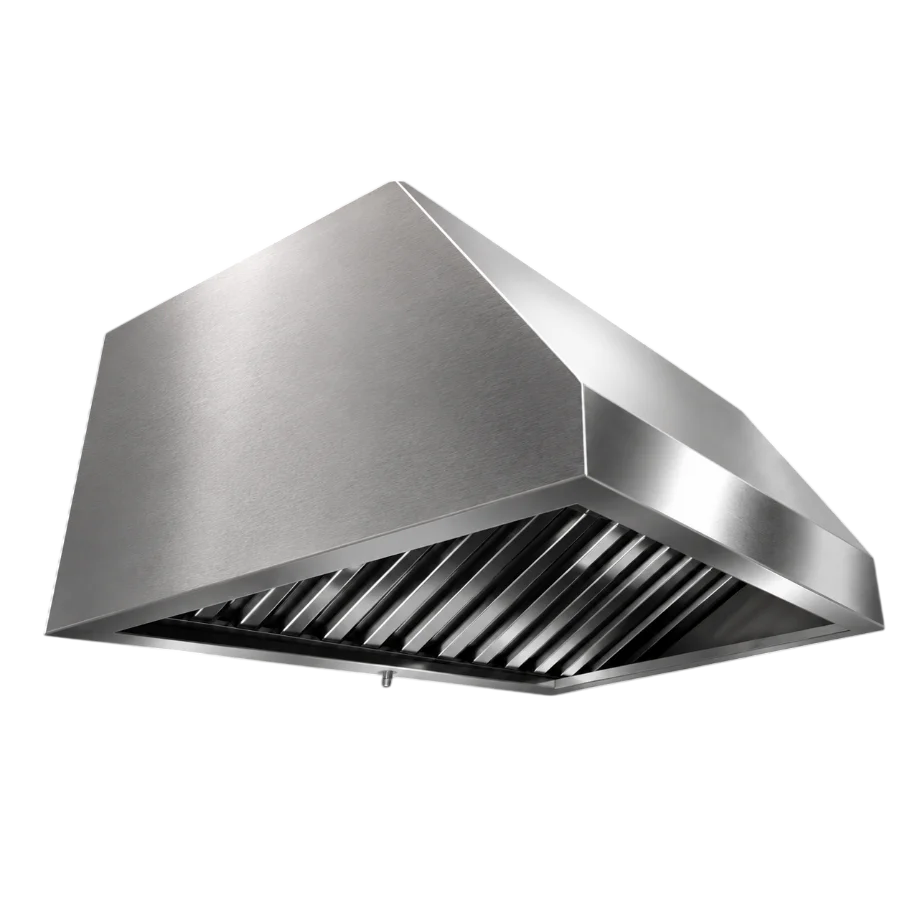 Coifa de inox ilha